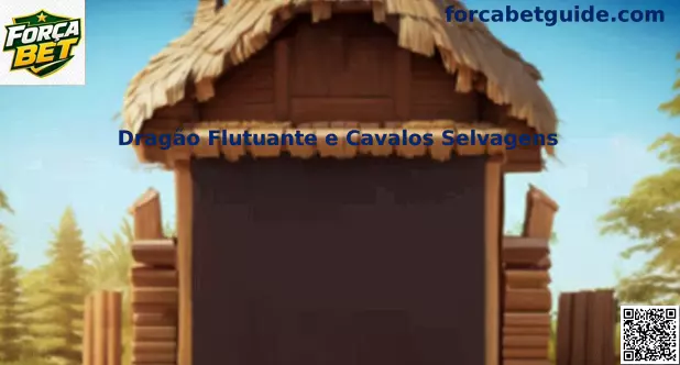 Imagem central do slot Dragão Flutuante e Cavalos Selvagens
