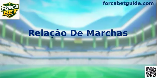 Relação de Marchas explicação visual