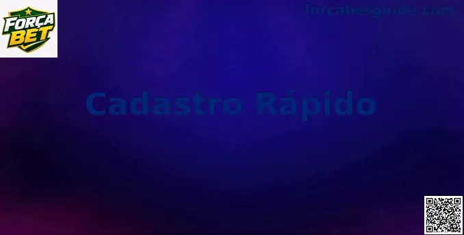 Interface de Cadastro Rápido em plataforma de apostas online