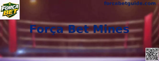 Interface e grade do jogo Força Bet Mines