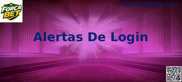 Interface de Monitoramento de Alertas de Login da Força Bet