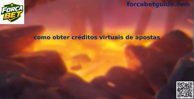 Créditos virtuais em apostas online
