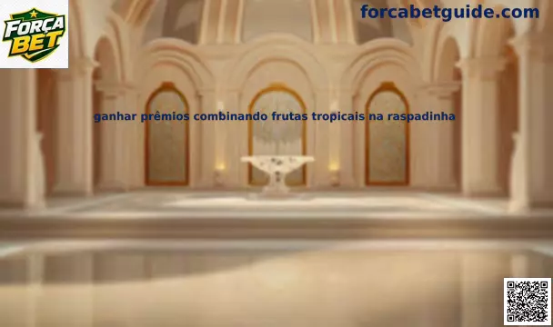 raspadinha frutas tropicais
